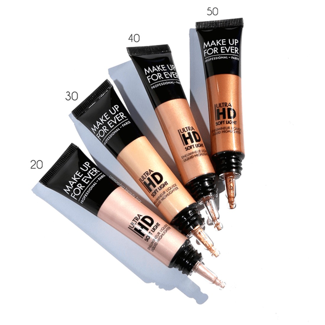 Make Up For Ever Ultra HD Soft Light Liquid Highlighter - 50