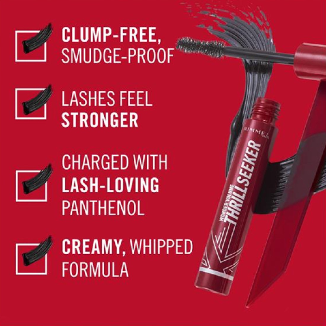 Rimmel London Wonder Volume Thrill Seeker Mascara - 001 Extreme Black