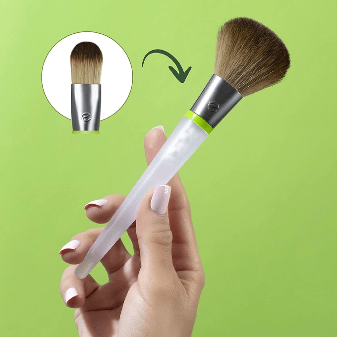 EcoTools Interchangeable Total Senses Brush Duo - 2 Brushes