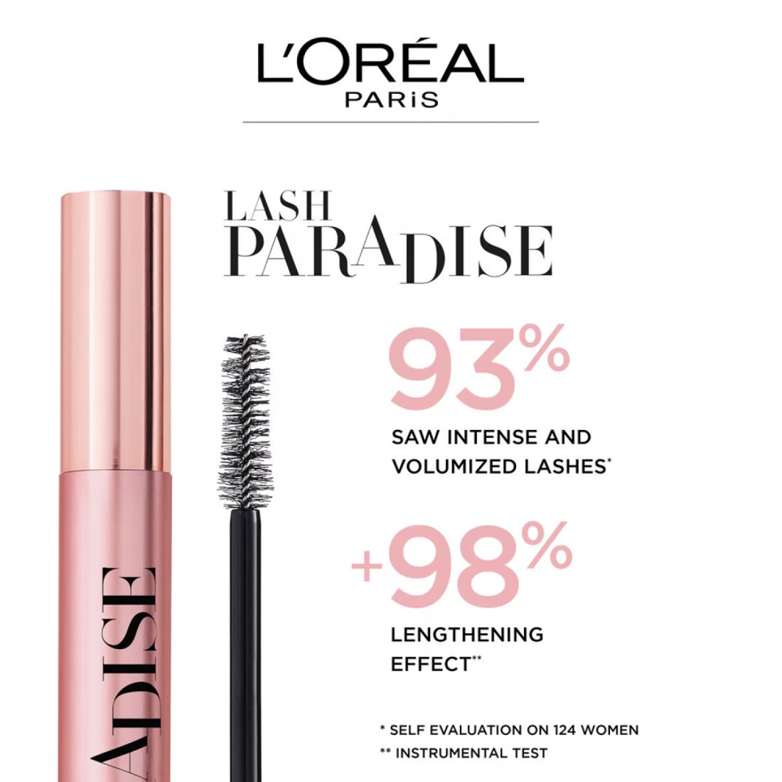 LOreal Paris Lash Paradise Mascara - 02 Intense Black