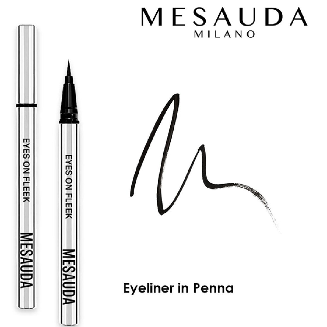 Mesauda Eyes On Fleek Pen Eyeliner - Black