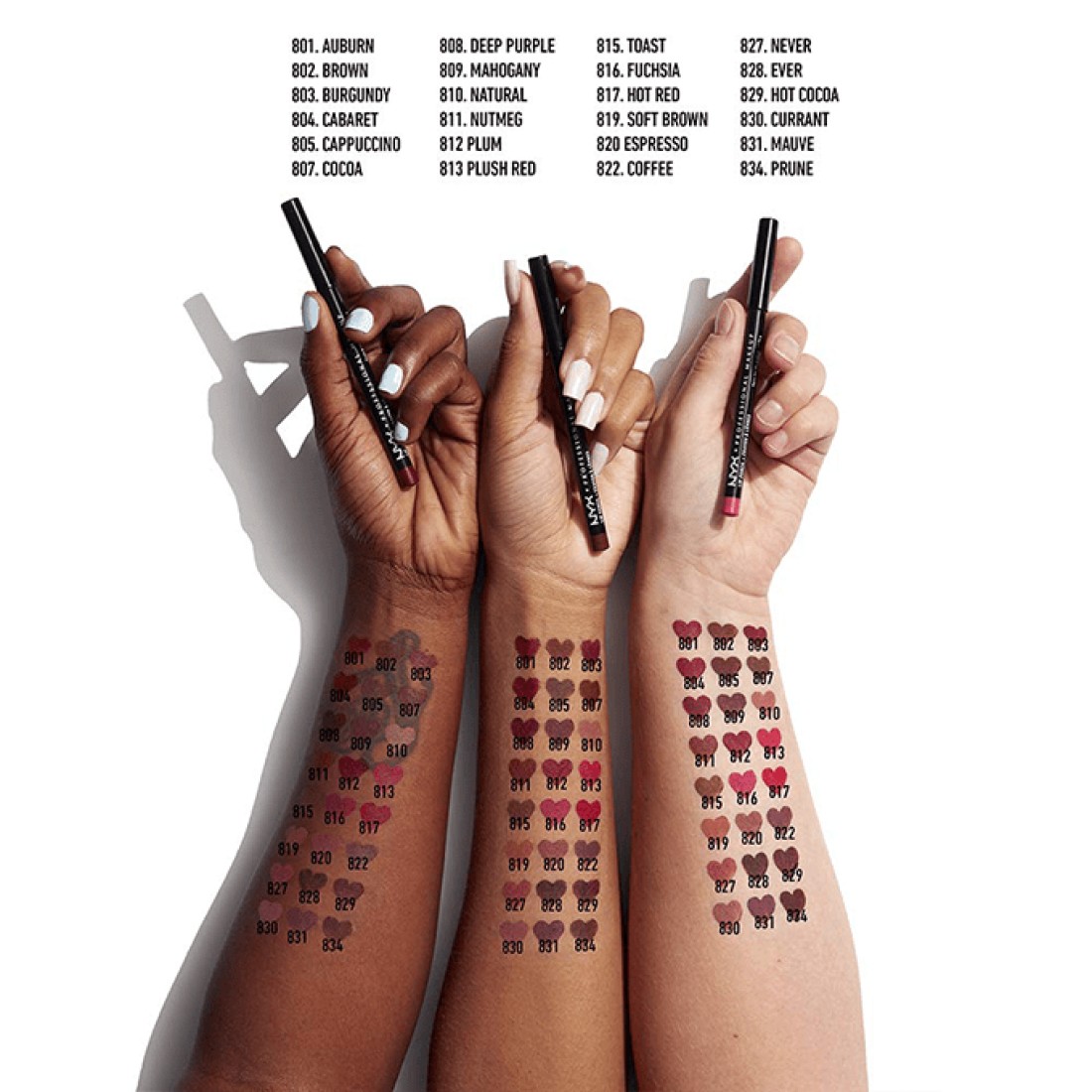 NYX Lip Liner - Mauve - SPL831