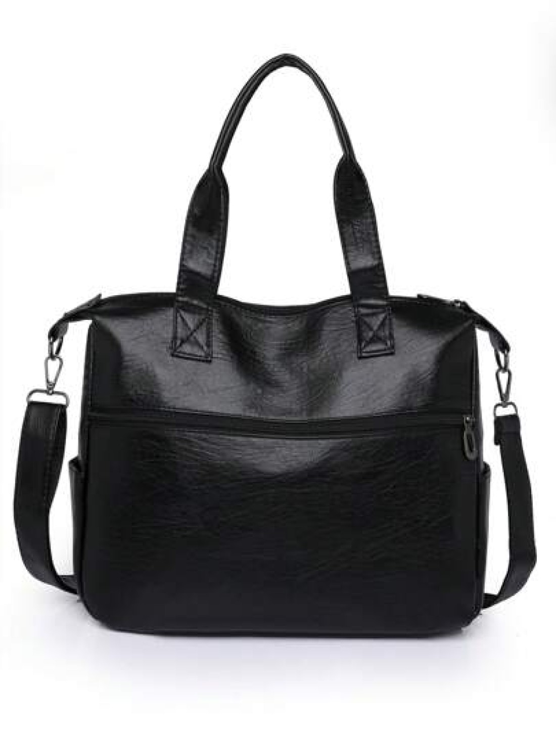 Fashion Solid Color Soft Leather Shoulder Bag For Women Casual Simple Large Capacity Carry On Campus Handbag Daily Commuting Bag Retro Crossbody Bag Large Hobo Work Handbags Female Messenger Bag Multi