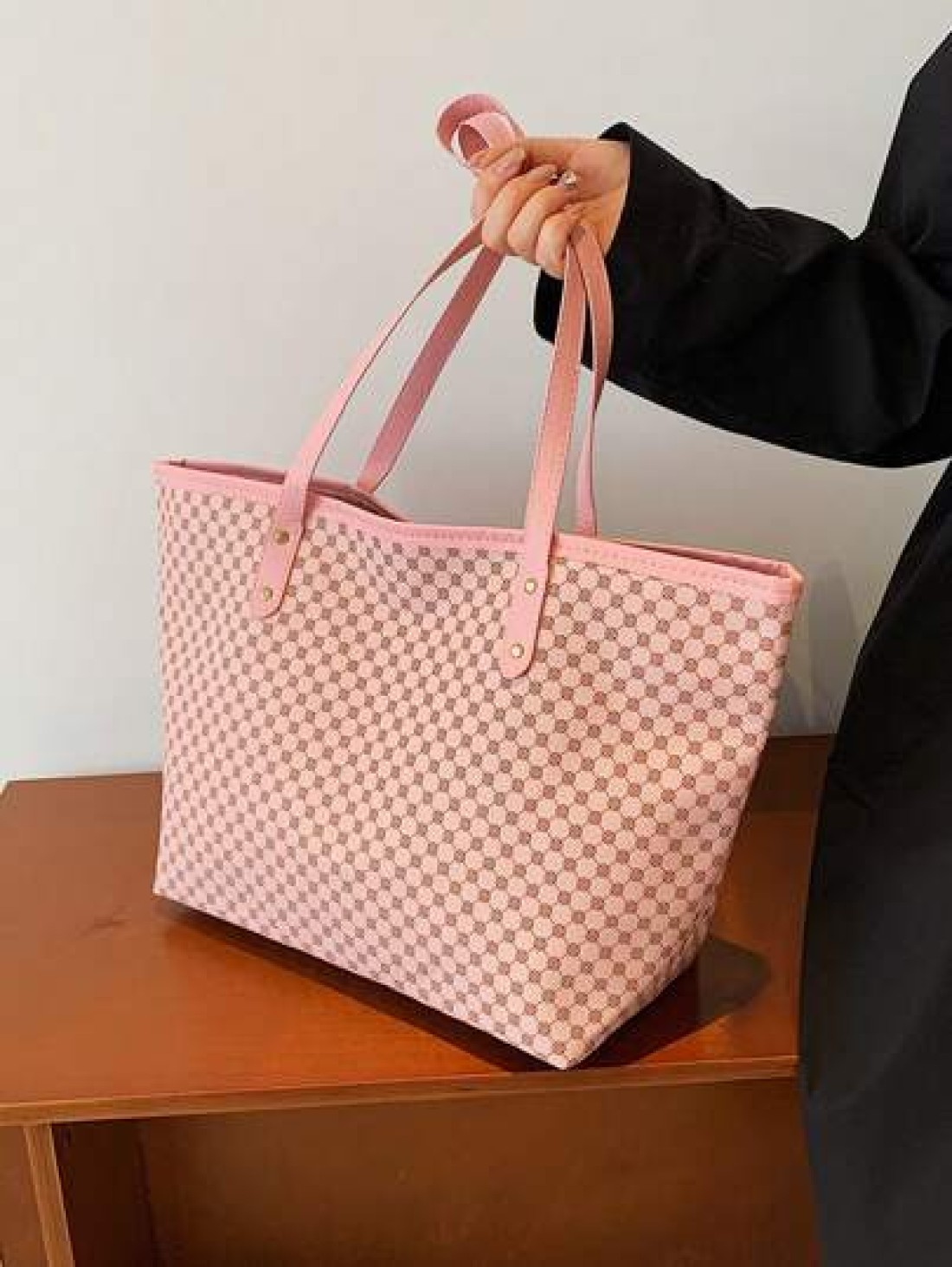 Tote Bag Female Large Capacity College Student Class Commuter Bag Shoulder Woman Bag Handbag Bag
