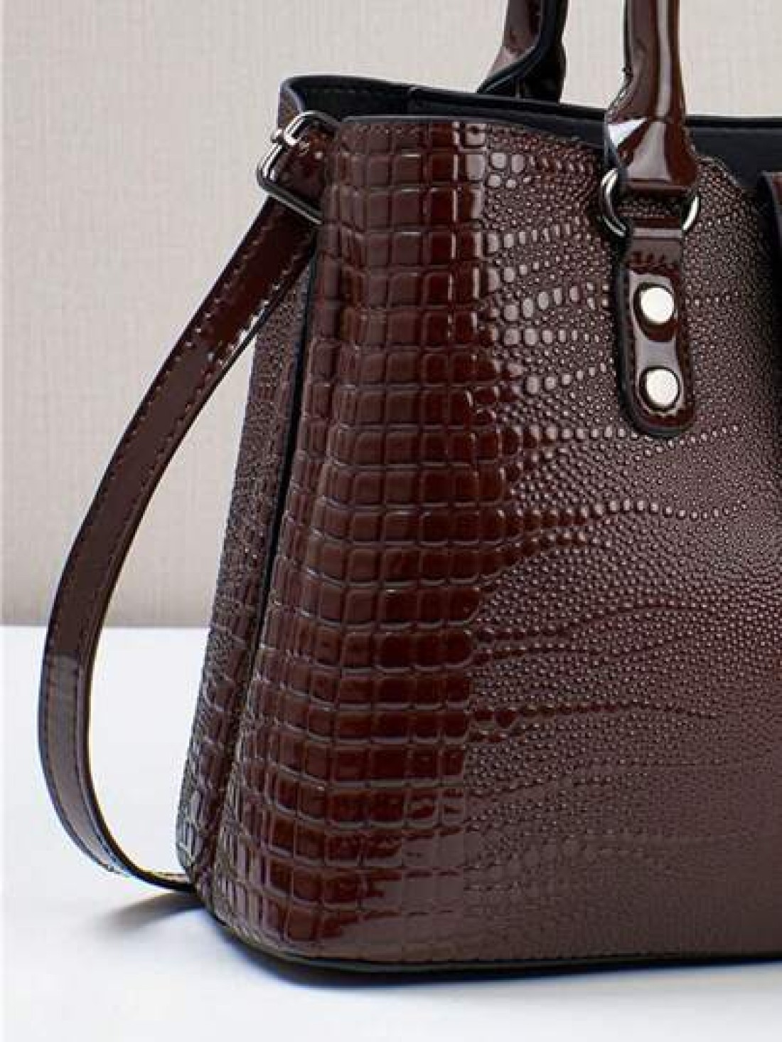 3 Piece Set PU Handbag For Women Elegant Fashion Tote With Coin Purse And Card Holder Versatile Large Capacity Shoulder Bag Chic Bag With Stylish Design Available In Multiple Colors Best Mothers Day G
