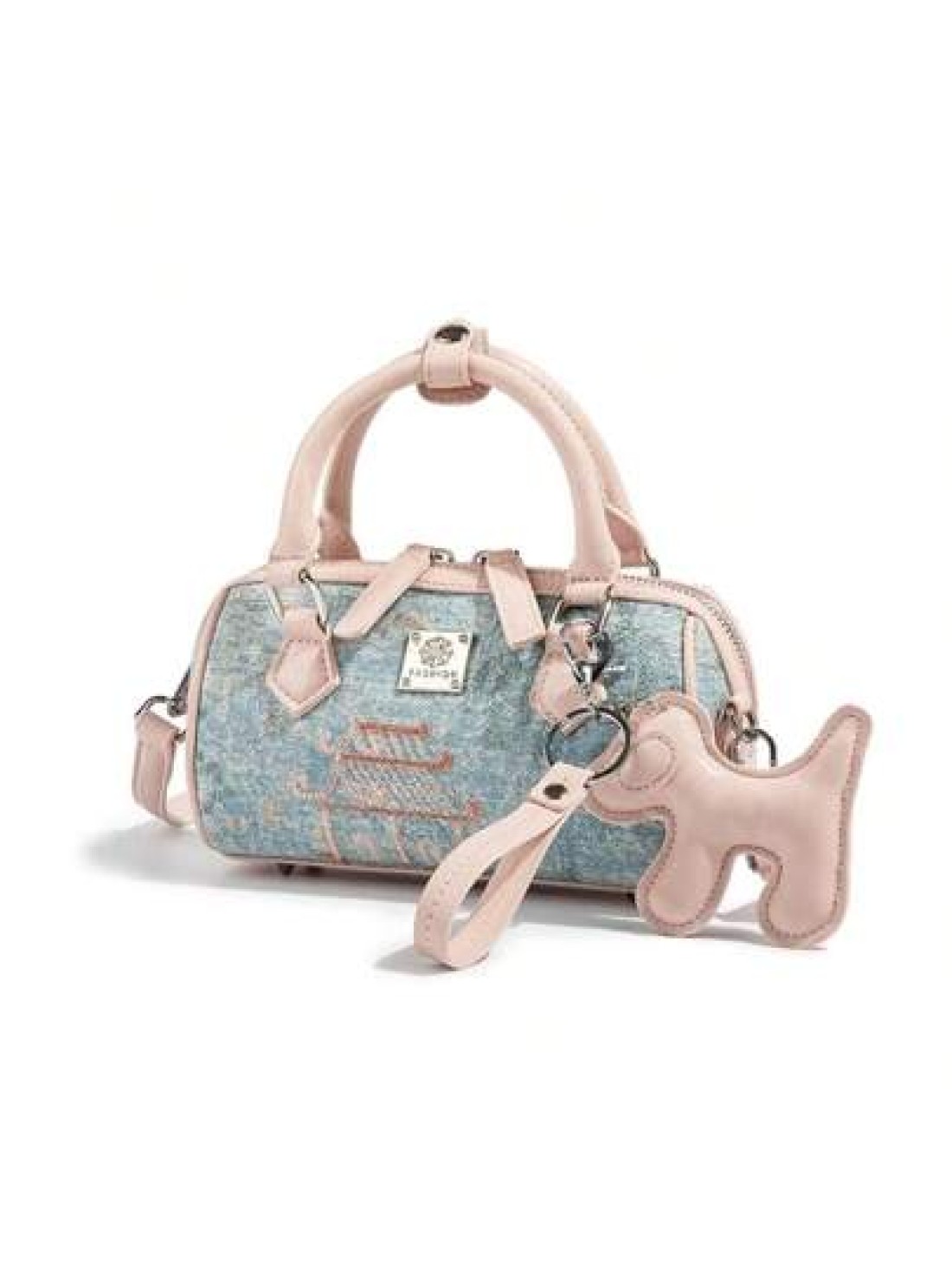 Dopamine Girl Color Scheme New Chinese Style Embroidered Boston Bag Women s 2025 Spring Summer New Cushion Shaped Shoulder Messenger Handbag