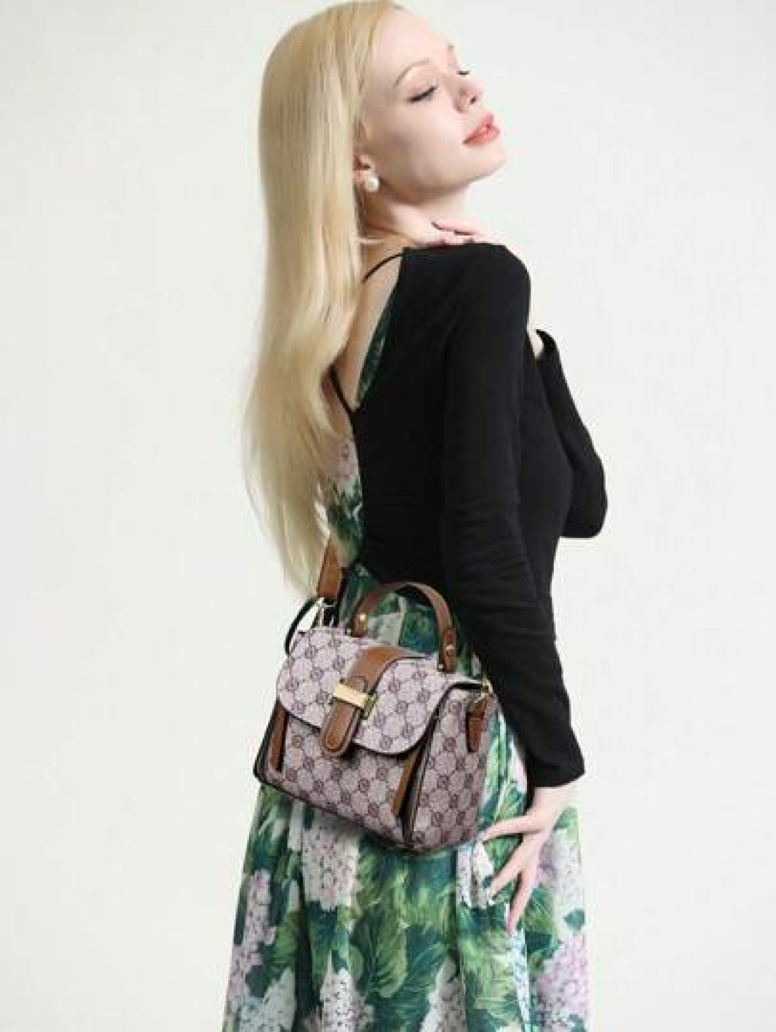 Women s Fashion Casual Versatile Handbag Shoulder Bag High Quality Niche Style Middle Aged Ladies Tote Bag