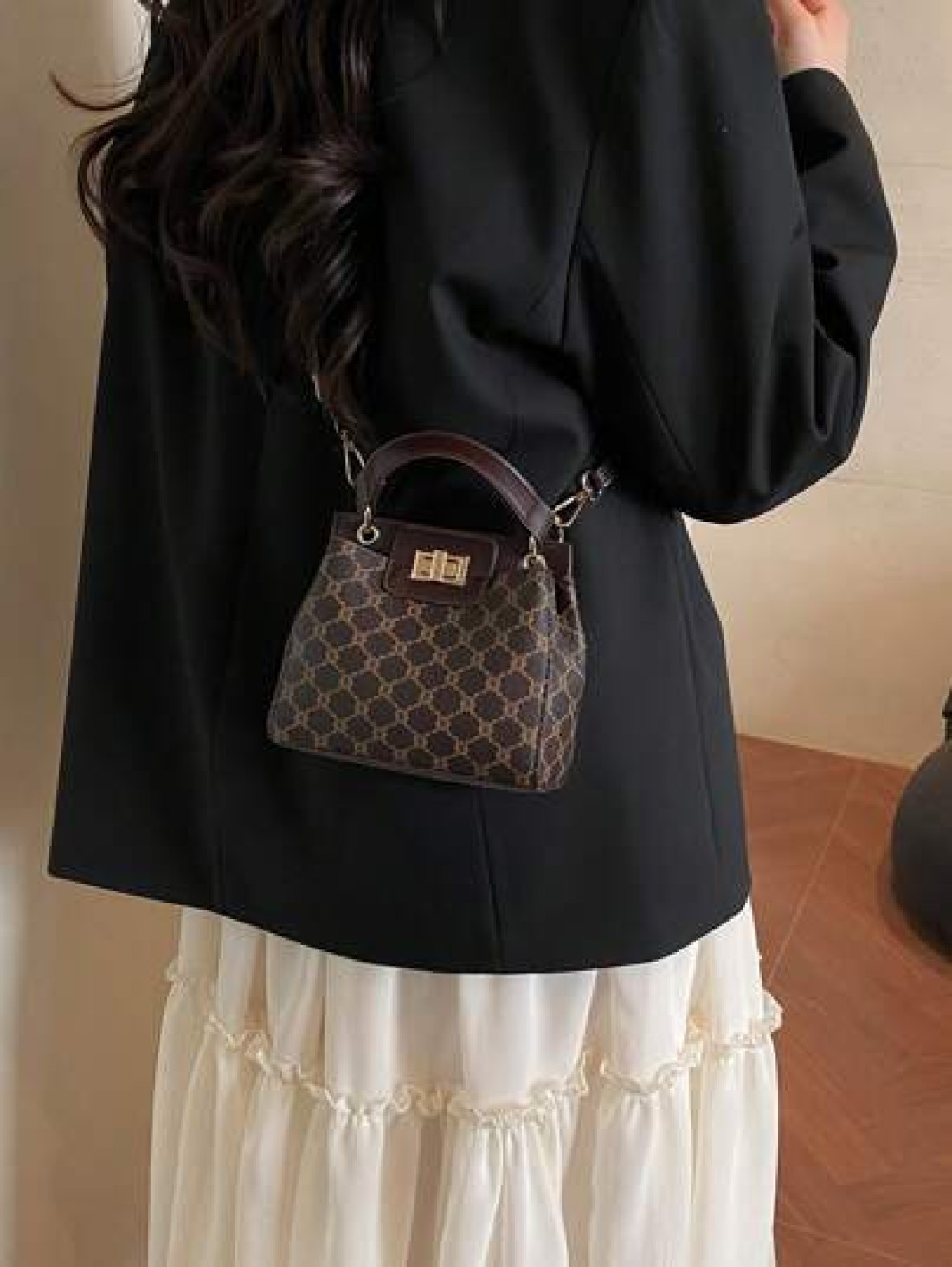 Women s Elegant Square Shoulder Bag Crossbody Bag Clutch Tote Bag High Quality Handbag