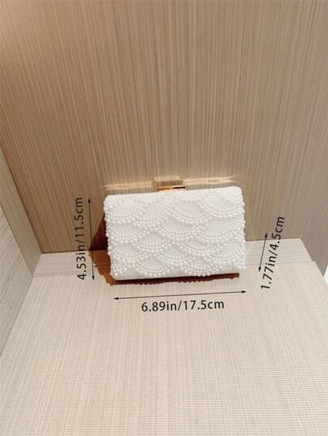 Faux Pearl Decor Box Shaped Chain Crossbody Bag Party Bags Perfect For Party Wedding Prom Dinner Banquet Perfectly Matching With Prom Dresses For Women Prom Accessories Sequin Dress Women Sparkly Dres