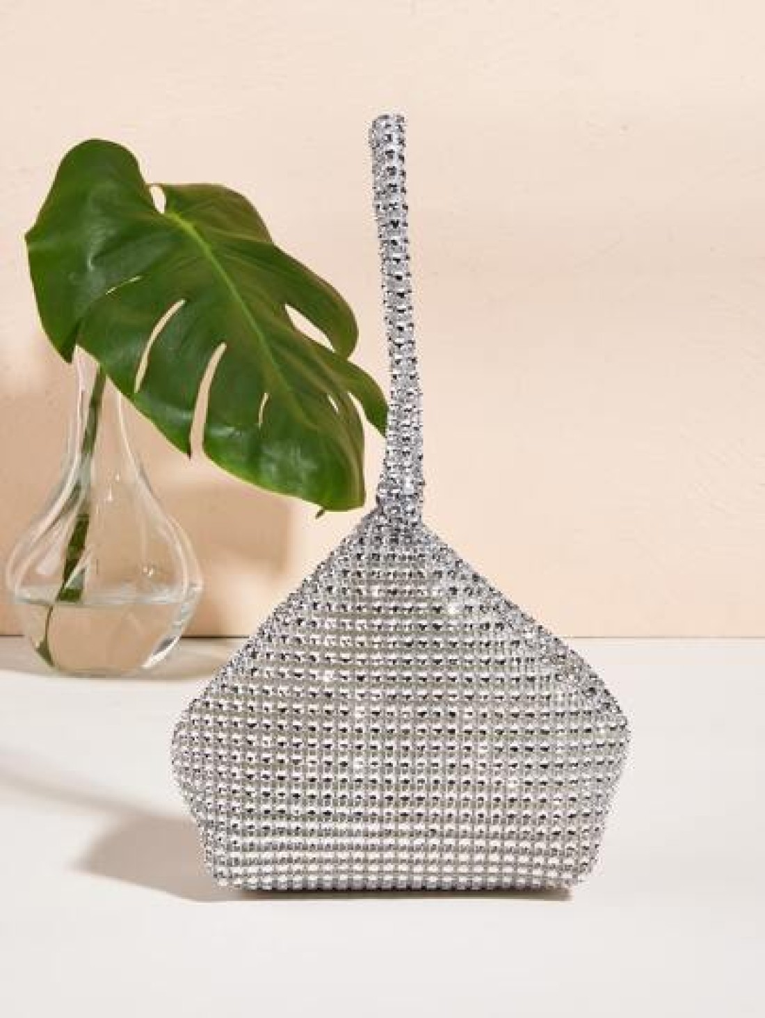 Vincy Glitter Handbag Glamorous Elegant Exquisite Quiet Luxury Glitter Bling Sequin Luxury Shiny Sequin Evening Bag Women s Clutch Bag For Ball For Party Rhinestone For Party Girl Woman Bride Perfect