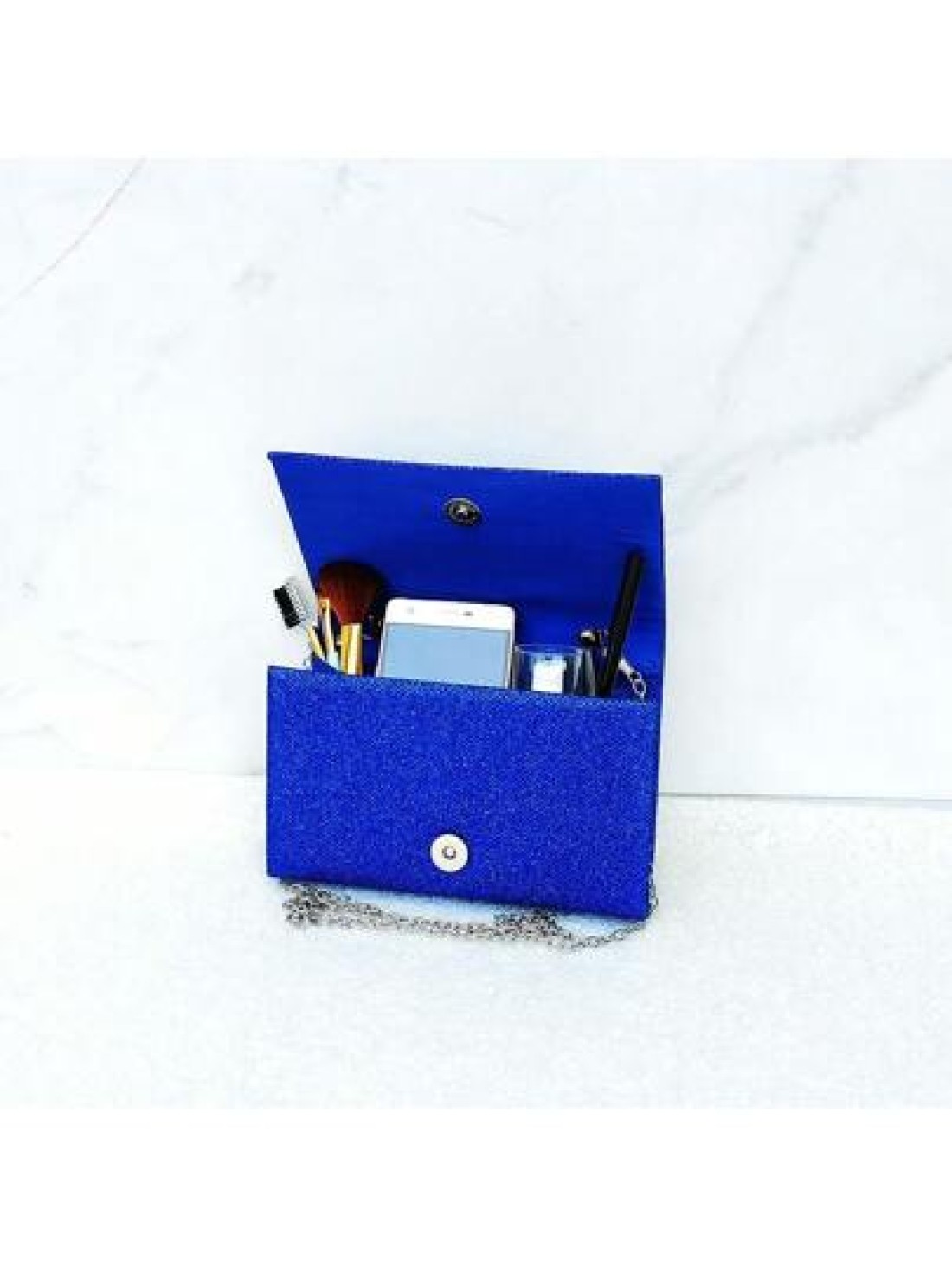 Elegant Evening Clutch Bag Women s Chain Shoulder Bag Glamorous Light Small Clutch Bag Glitter Square Bag