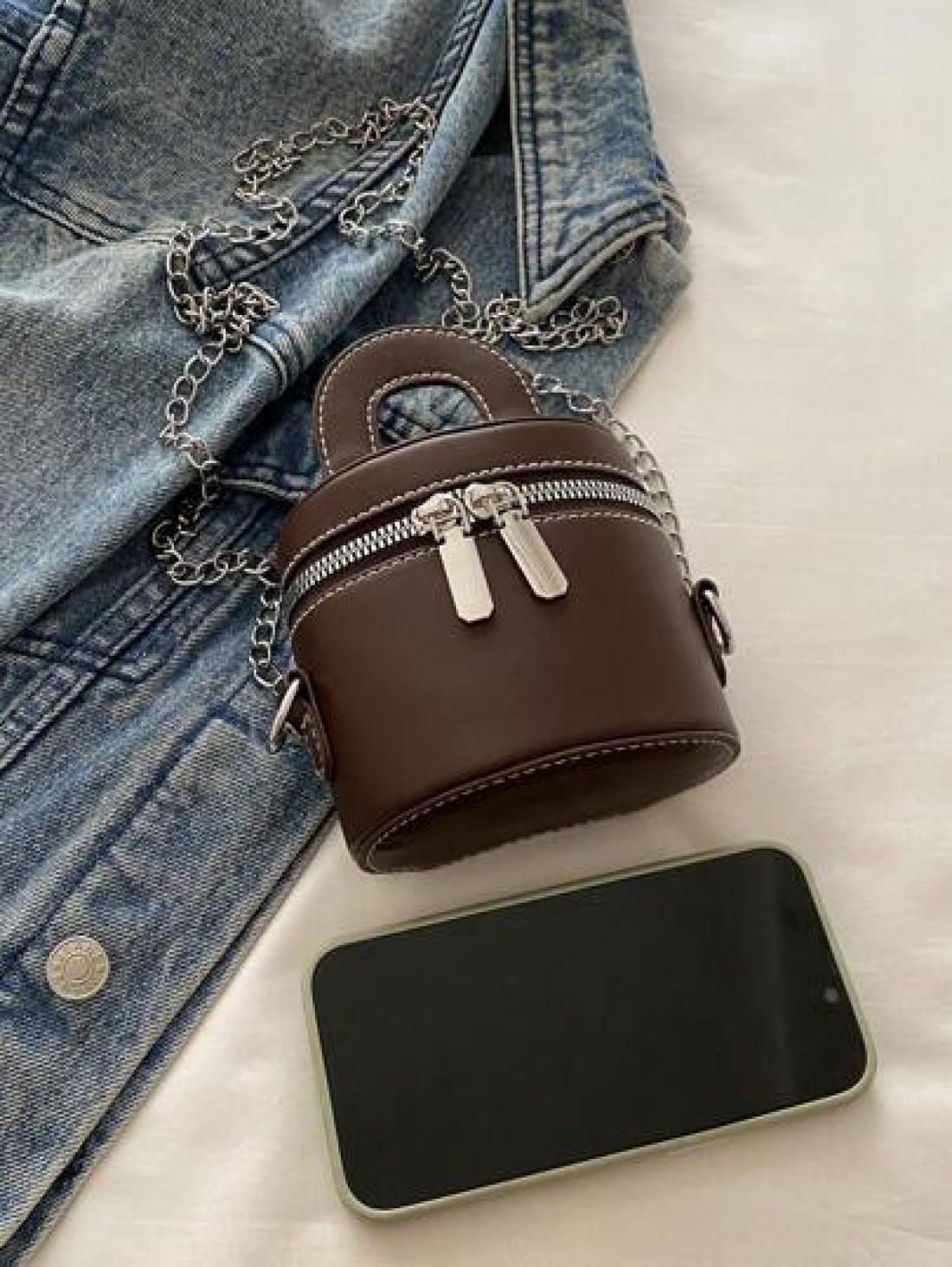 Wholesale 2025 New Arrival Exquisite Portable Makeup Cosmetic Box Case Mini Lipstick Bag Shoulder Crossbody Bag For Women