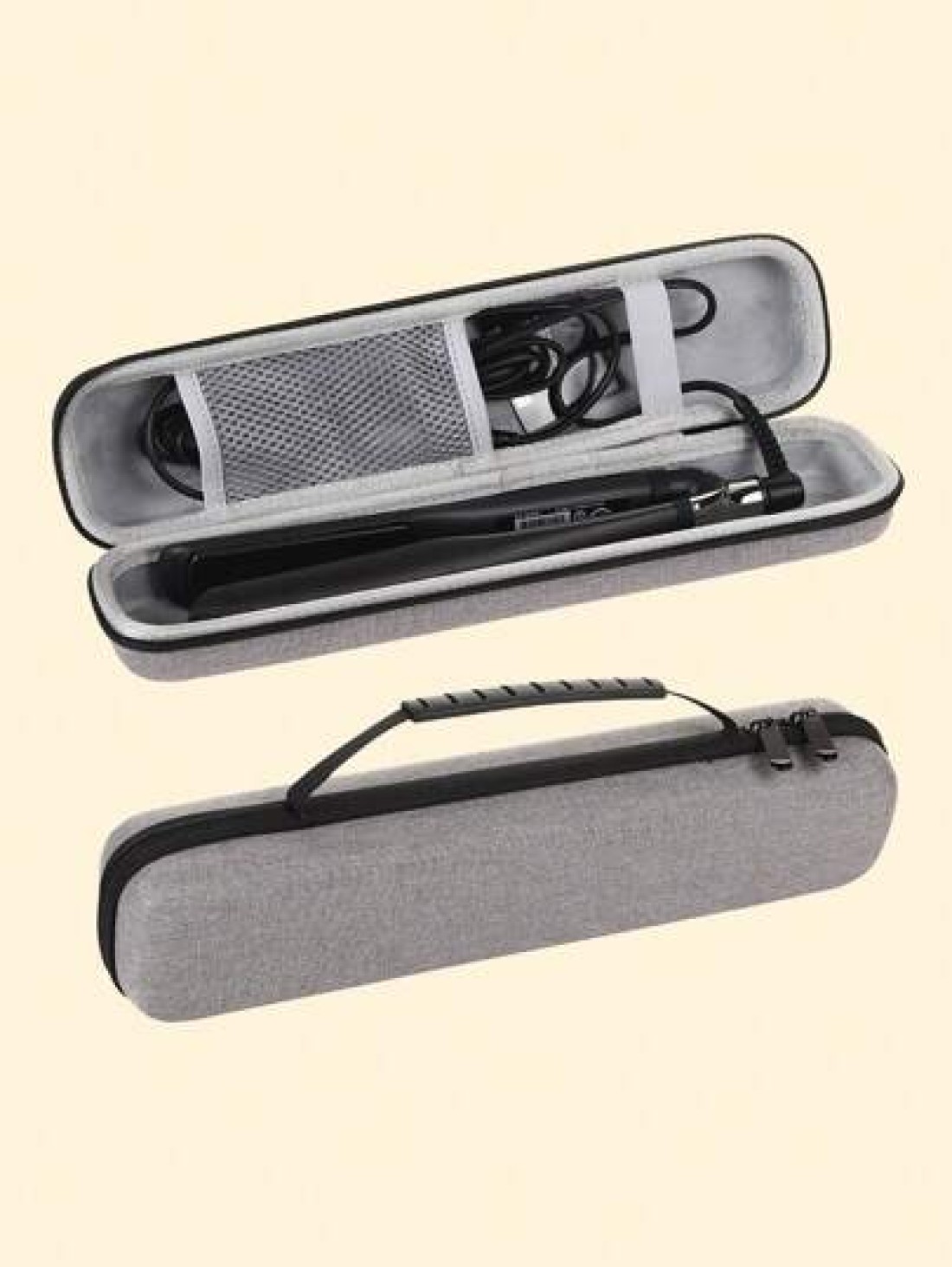 1Pc Hairdressing Tools Travel Organizer Hairdressing Tools Travel Organizer Curling Organizer Portable Hair Straightener Case Hair Accessories Organizer Hot Hairdressing Tools Hair Straightener Travel