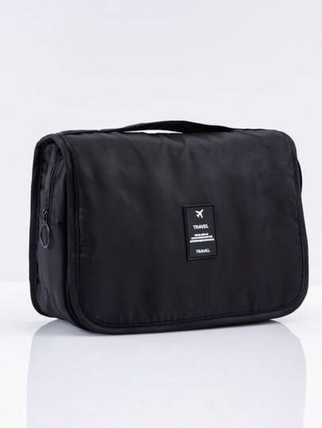 1pc Large Capacity Multi Function Zoned Storage Bag Hanging Toiletry Cosmetic Bag Travel Organizer Tote Boho Style For Hotel Narrow Bathrooms Outdoor Camping Quick Access Items Interior Space Layout M