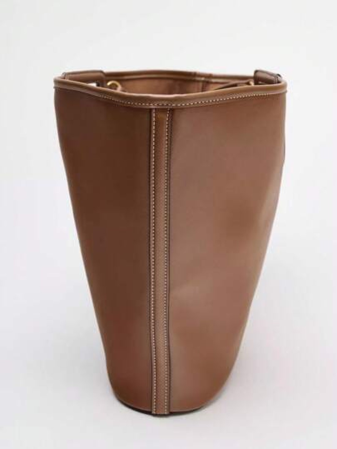 2025 Spring New Women Bag Large Capacity Handbag With Stitching Detail Shoulder Tote Bag For Grocery Shopping