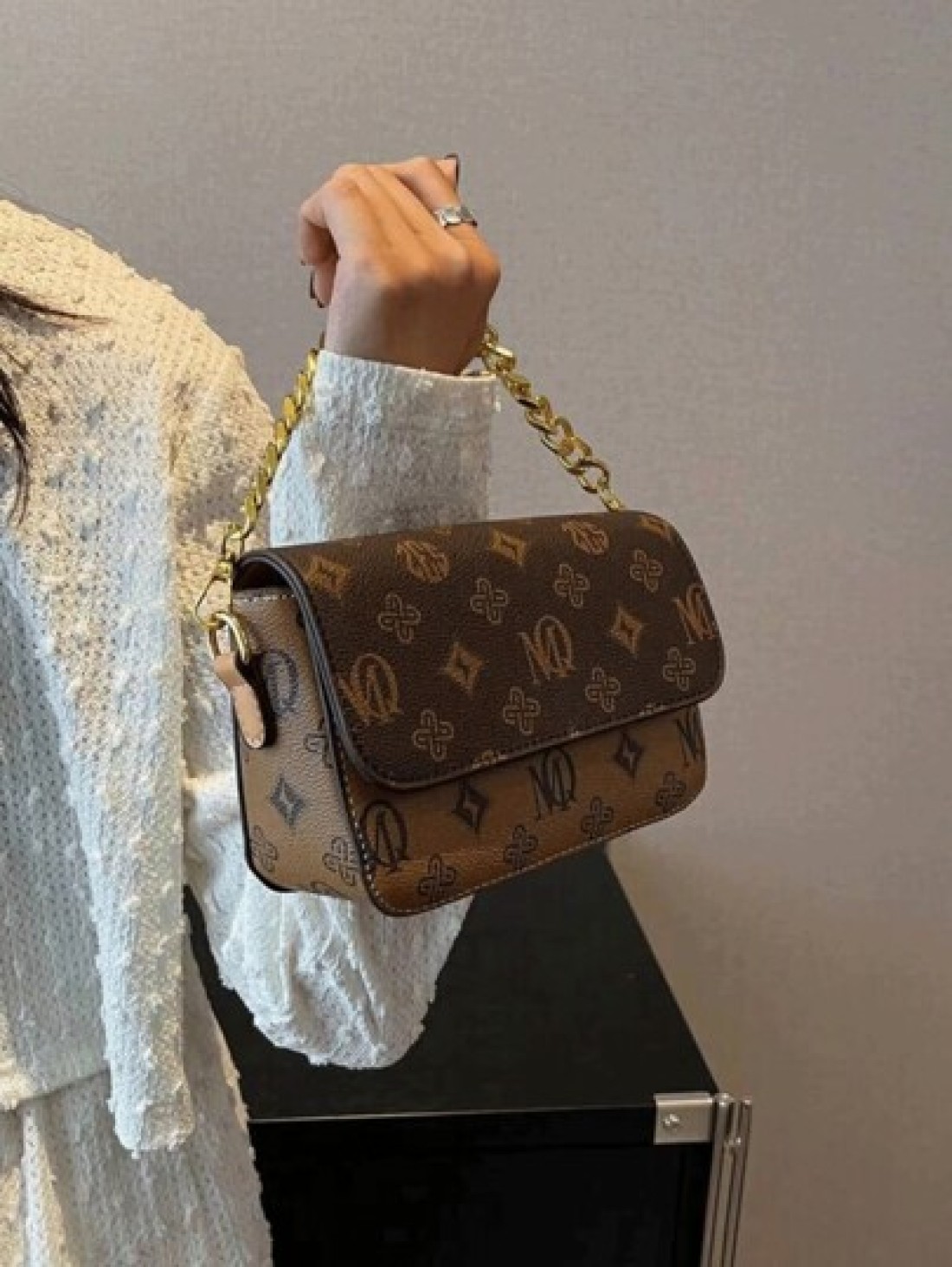 1pc Vintage Leisure Armpit Bag Shoulder Chain Bag Women s Commuter Diagonal Package Retro Inspired Bag For Women