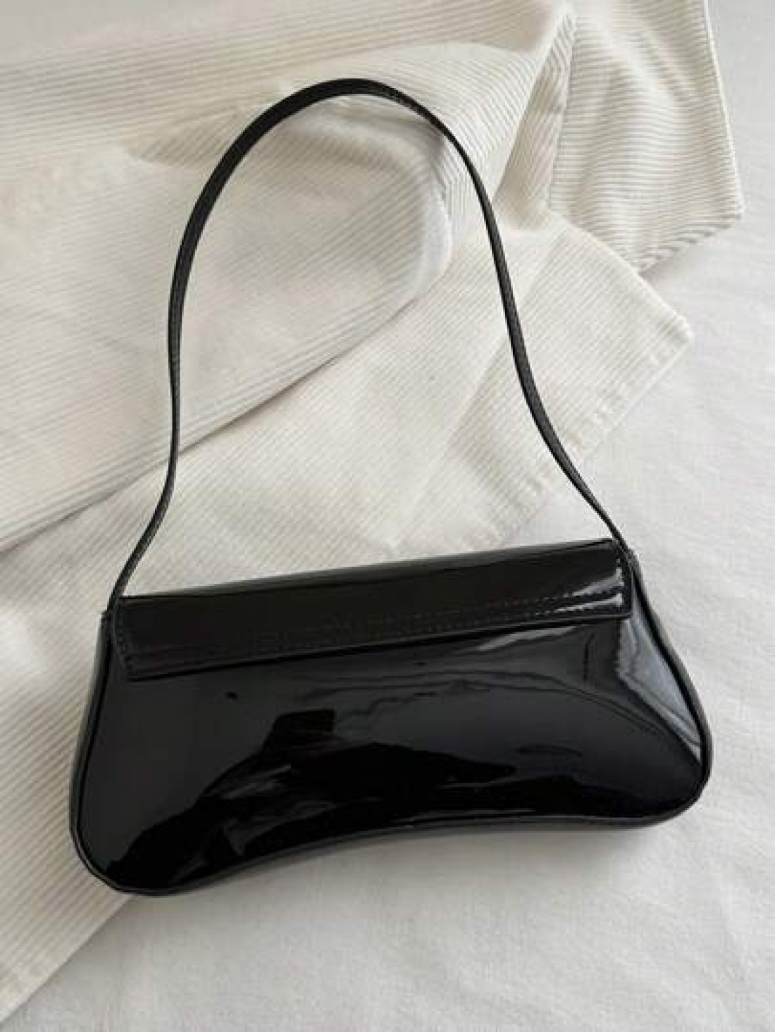 Fashion Simple Casual Pu Flap Underarm Bag Suitable For Shopping Purse Students Young Women Office Women Perfect For Office College Work Business Commuting Outdoor Activities Travelling And Picnic