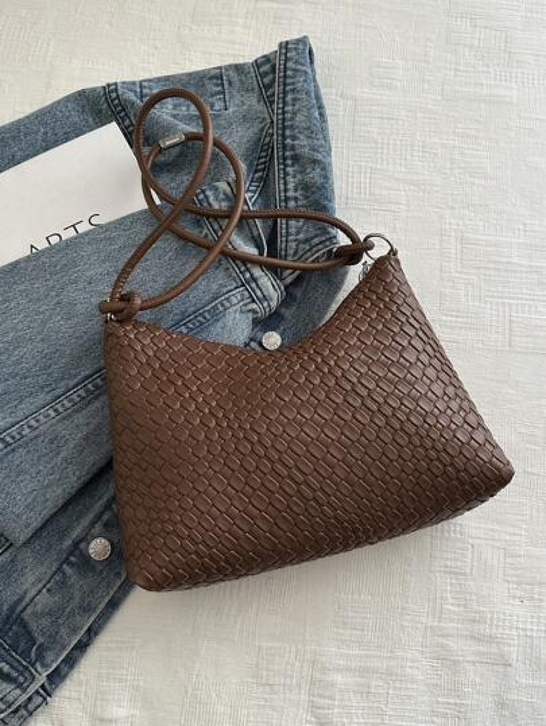 New Fashion Woven Tote Bag Retro Shoulder Bag Retro Inspired Bag For Women