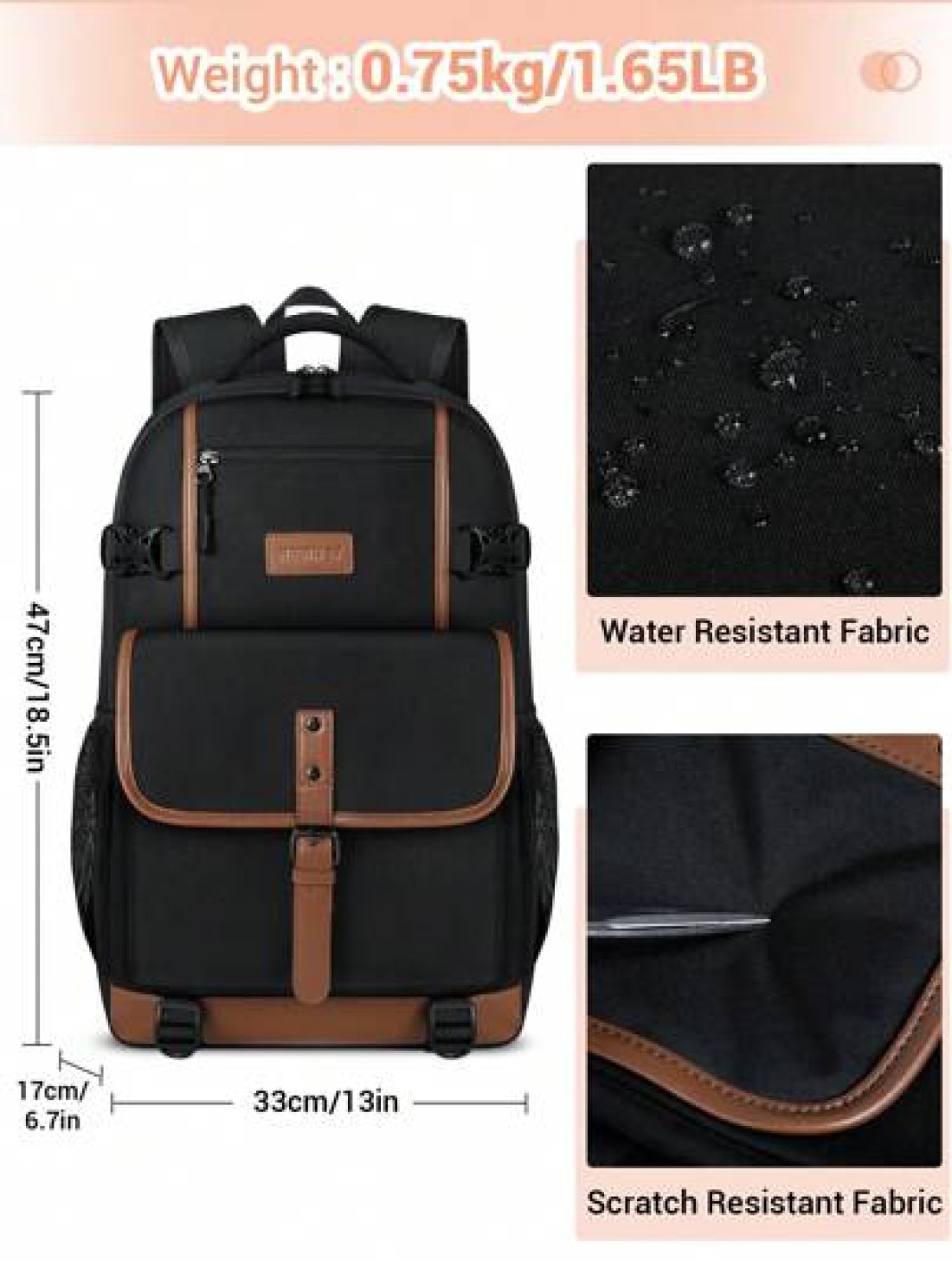 Travel Backpack For Men Laptop Backpack 15 6 Inch Large Waterproof Work Computer Backpack TSA Friendly College School Backpacks