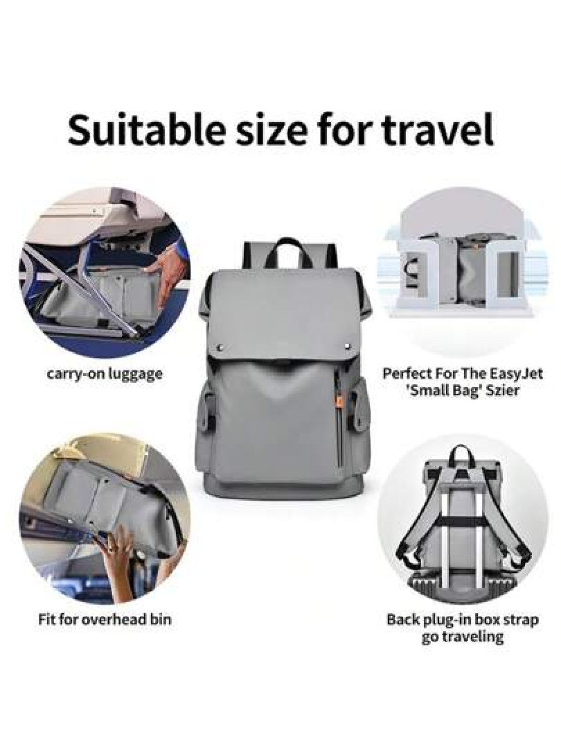Clevn Kare Waterproof Backpack For Men Business Commute Laptop Bag Korean Style Casual Student School Bag Travel Rucksack Graduation