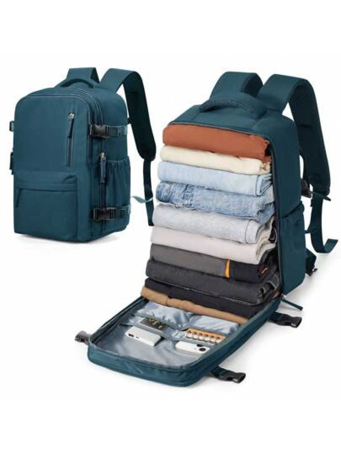Large Capacity Vintage Style Nylon Travel Duffel Bag Airline Approved Carry On Spacious For Men With Multiple Compartments And Pockets Black Airline Compliant Carry On Bag Vintage Style Bag Secure Zip