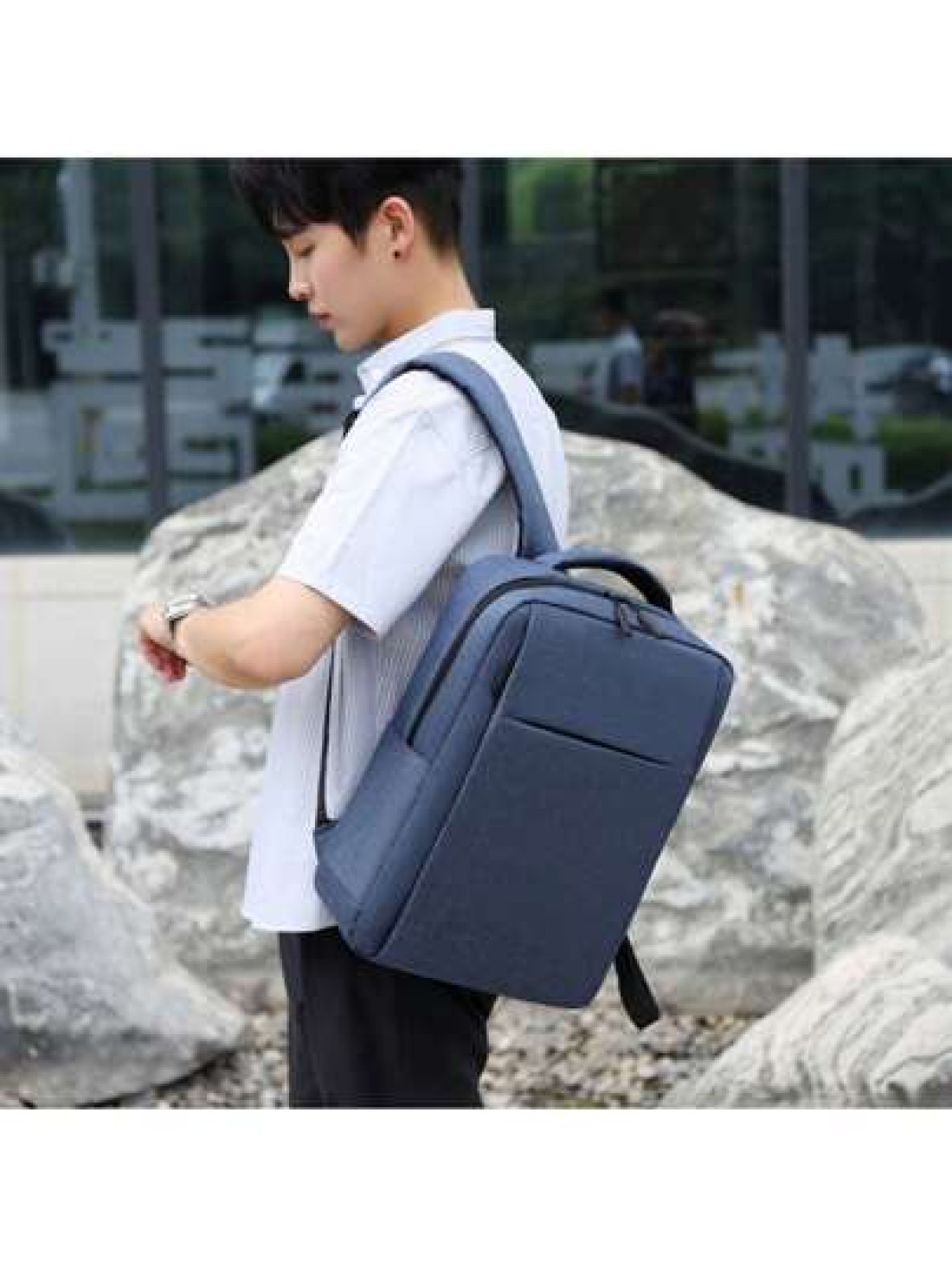 USB Charging Business Backpack Men s Waterproof Laptop Bag Suitable For College Students And Commuting Travel Graduation