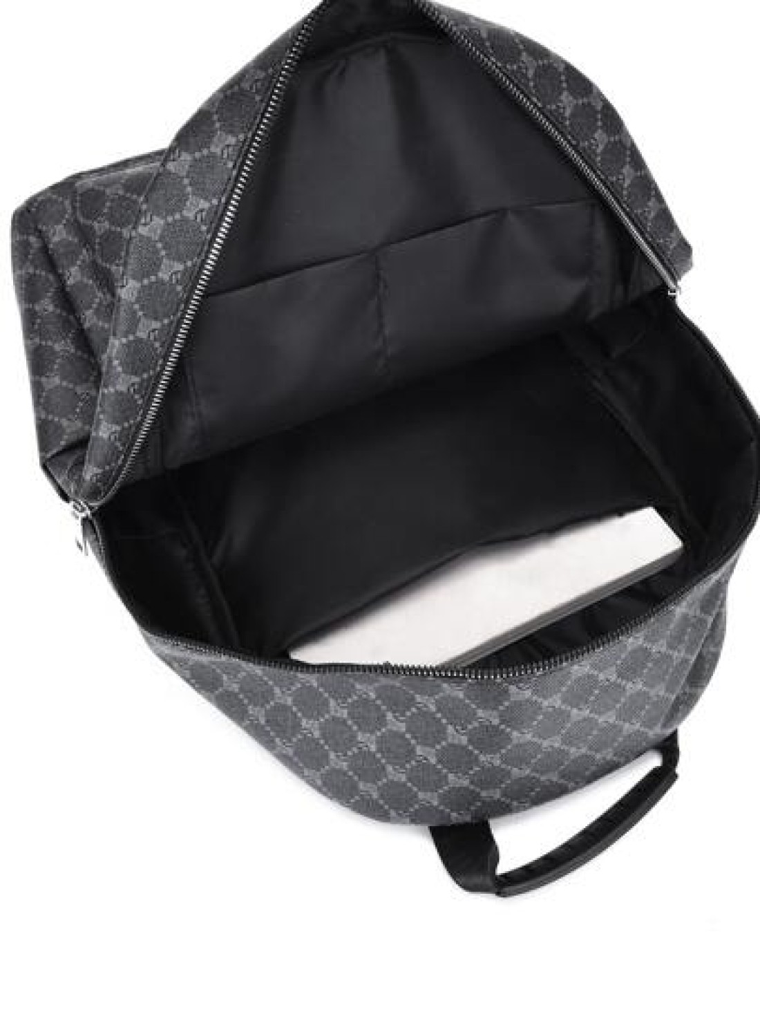 15 Inch Men Geometric Pattern Casual School Backpack Laptop Computer Bag Bookbag Shoulder Bag College School Graduate University Students For Business Outdoor Travel Camping Sport Leather Bag For Book