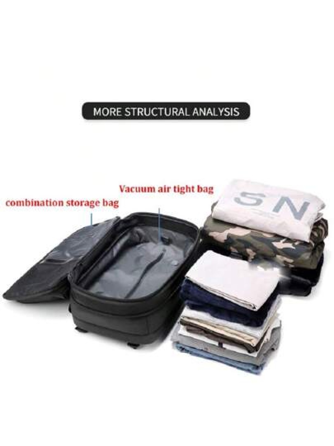 Men s Travel Backpack 17 Laptop Backpack Vacuum Compression Backpack Business Large Capacity School Backpack Expand Outdoor Backpack Commute Book Bag School Bag Gifts Fall Christmas Scream Bag Backpac
