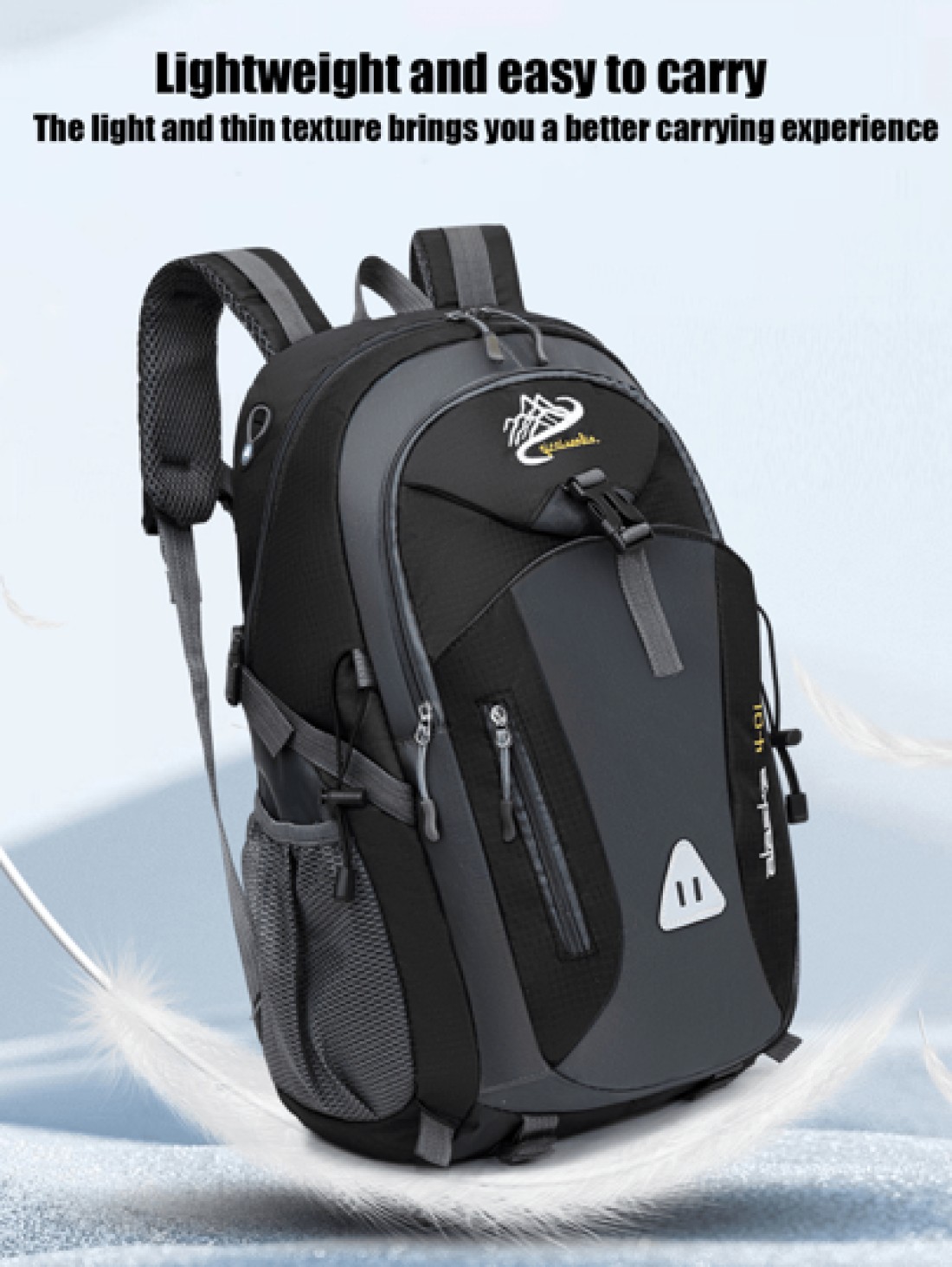 1 Piece Large Capacity Waterproof Fashion Outdoor Hiking Bag Travel Bag Backpack With Multiple Pockets And Compartments Student Backpack School Bag With Headphone Jack Sports School Bag Commute School