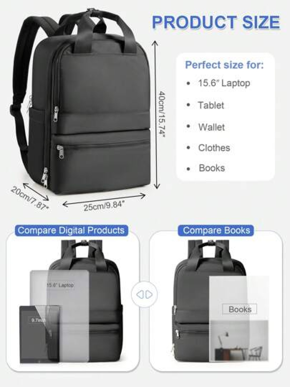 Large Capacity Business Backpack Travel Suitcase Backpacks Water Resistant Luggage Daypack Large Travel Backpack For Women Men Carry On Backpack Hiking Backpack Waterproof Outdoor Sports Rucksack Casu