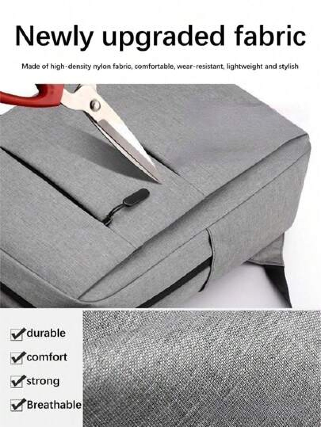 Men s Business Commute Backpack With Large Capacity 15 6 Inch Laptop Compartment Multiple Pockets And External USB Charging Port Suitable For Travel Office Or Daily Use Case Teacher Christmas Scream B