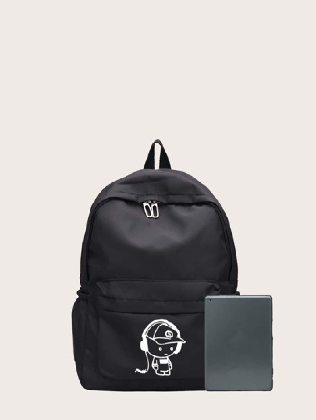 Men Figure Graphic Casual School Bag School Bags Schoolbag School Backpack For School Daypack Laptop Bag Computer Bag Book Bag Rucksack Shoulder Bag Travel Bag Sport Bag College Bag High School Gifts