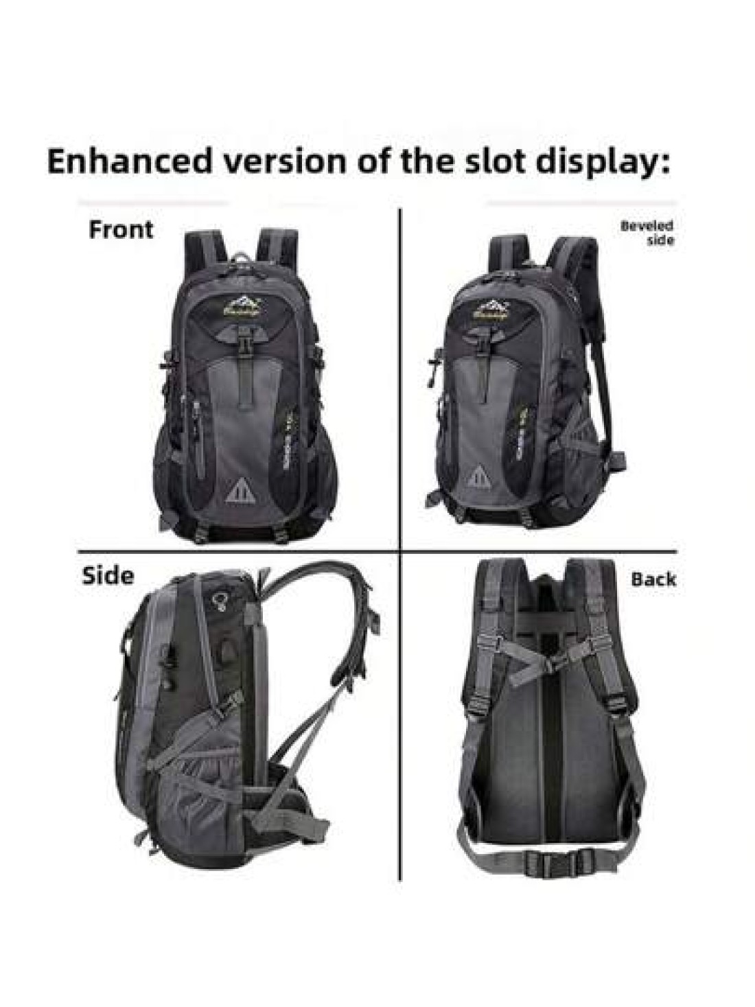 Men s Riding Backpack Light And Ultra Light 40L Outdoor Sports Waterproof Mountaineering Bag Unisex Mountain Riding Backpack Fashion Leisure Backpack Travel Backpack Water Proof Backpack
