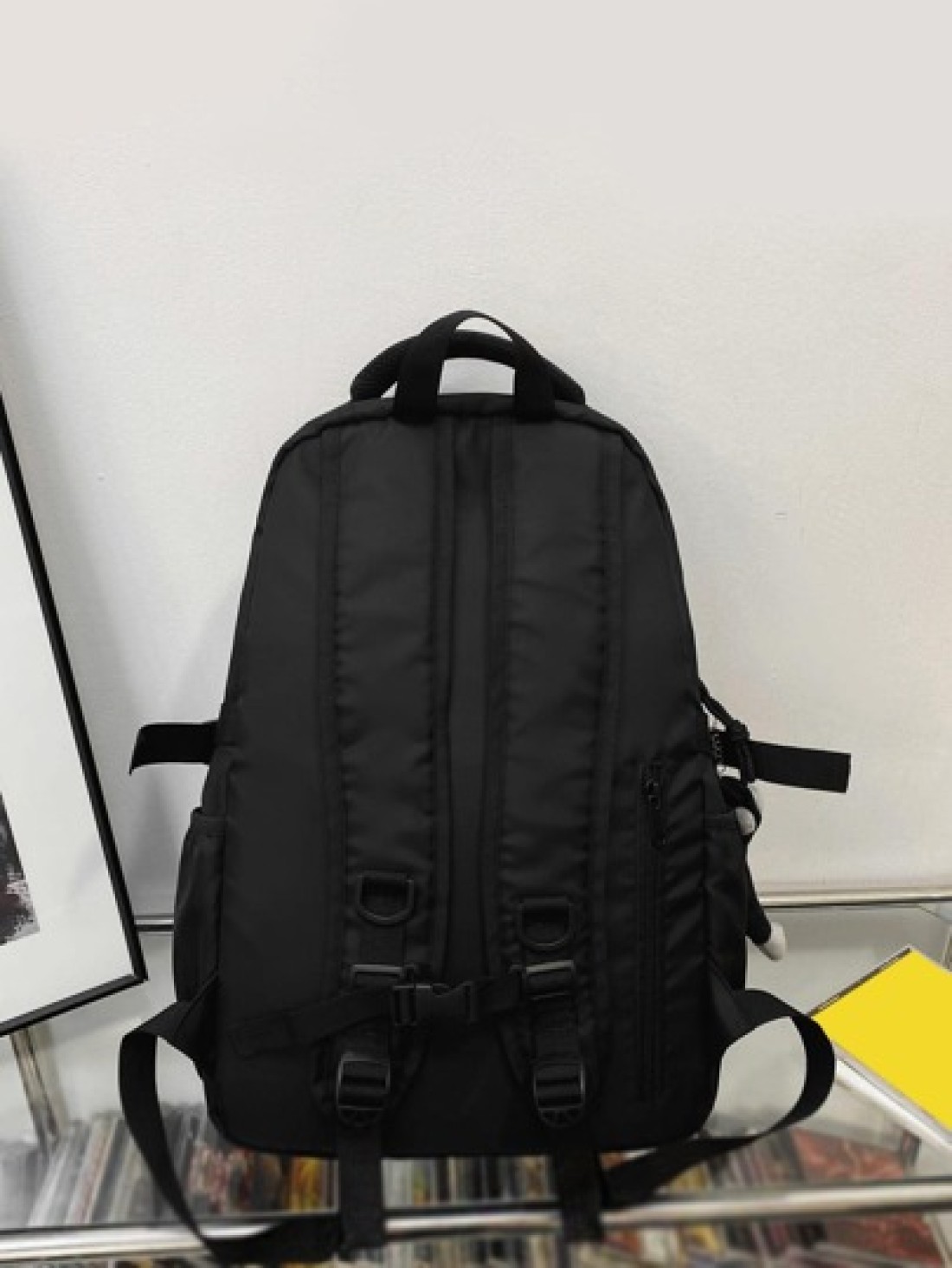 Men Release Buckle Detail Casual School Bags Schoolbag School Backpack For School Daypack Laptop Bag Computer Bag Book Bag Rucksack Shoulder Bag Travel Bag Sport Bag College Bag Teenagers Freshmen Pra