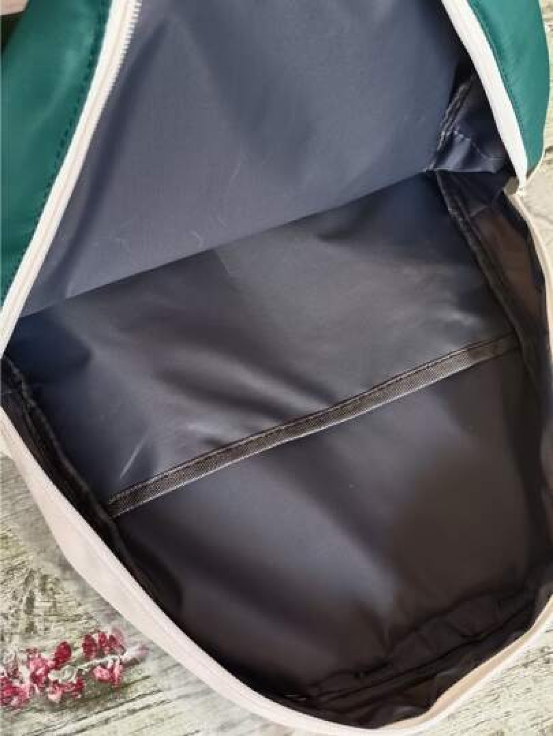 Green Fashion Lightweight Color Block Letters Simple Preppy Style Backpack Street Casual Junior High School Students Co Ed Backpack Rucksack Summer School Bag School Backpack School Supplies Holiday E
