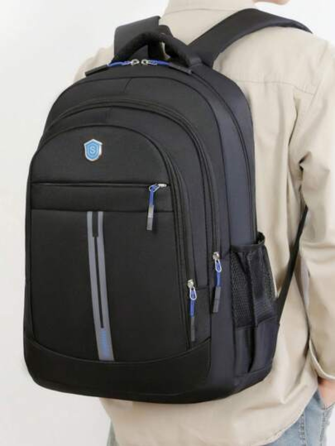 New Stylish Minimalist Versatile Casual Sporty Lightweight Travel Commute Large Capacity Multi Pocket Laptop Umbrella Backpack For Men