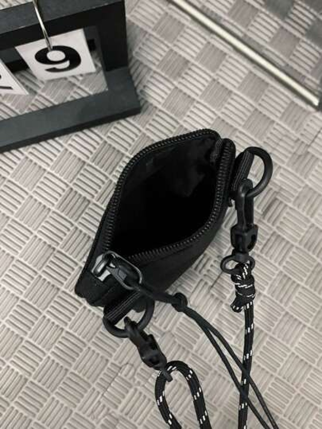 Men s Sling Bag With Mesh Pocket Casual Phone Pouch Mesh Eyelet Design Versatile Cool Male Bag