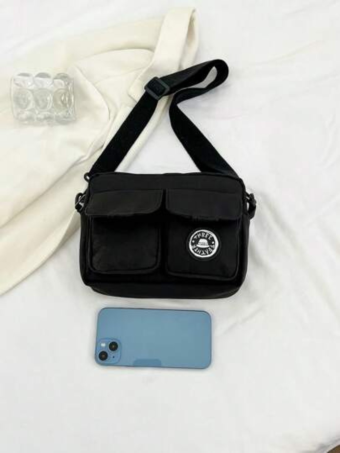New Spring Men s Diagonal Shoulder Bag Sports Versatile Travel Street Fashion Phone Pouch Coin Purse