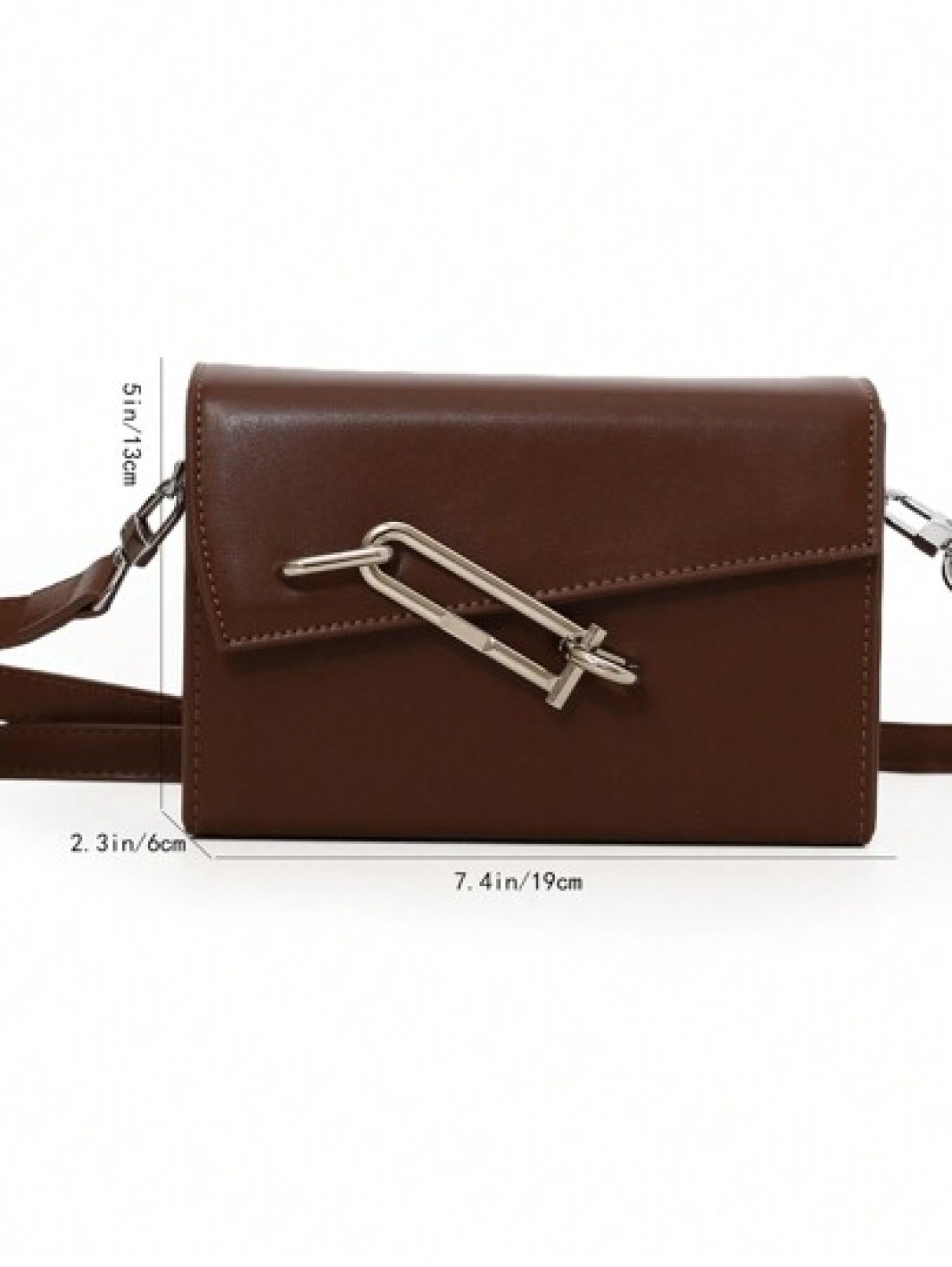Solid Color Versatile Flap Shoulder Bag Christmas Fall University Sling Bag Cross Body Bag Side Bag Gifts Scream Bag Crossbody Bag Winter Christmas Gifts Bag Thanksgiving Travel Purse Holiday Storage