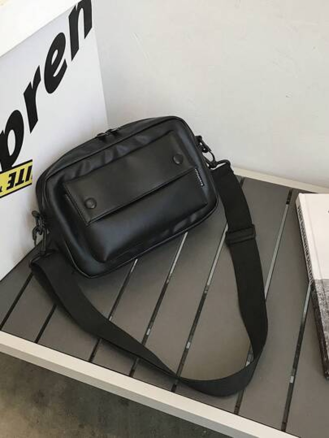 Men s Four Seasons Water Proof Letter Crossbody Bag Shoulder Bag Chest Bag Waist Bag With Headphones Empty Commute Bag Graduation Gifts Multi Functional For Books Freshman Bag Beach Bag Gym Bag Men Gi