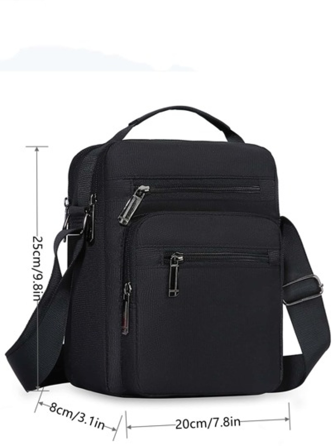 High School Students University Freshman Multifunctional Sling Bag Shoulder Bag Casual Bag Mini Men Minimalist Square Bag Handbag Schoolbag College Outdoors Sports Winter Thanksgiving Holiday Bag Tote
