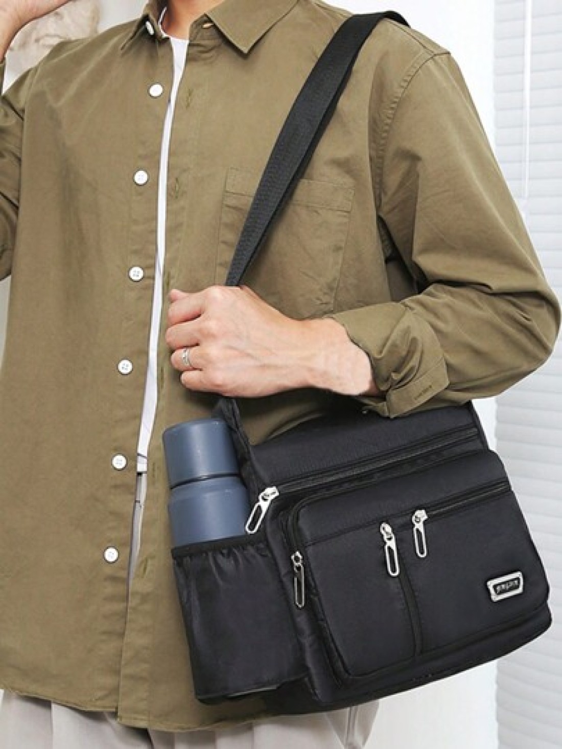 New Multifunctional Leisure Bag Large Storage Tools Canvas Bag Cross Style Shoulder Bag Cross Body Travel Bag Backpack Christmas Fall University Cross Body Bag Gifts Scream Bag Winter Christmas Gifts