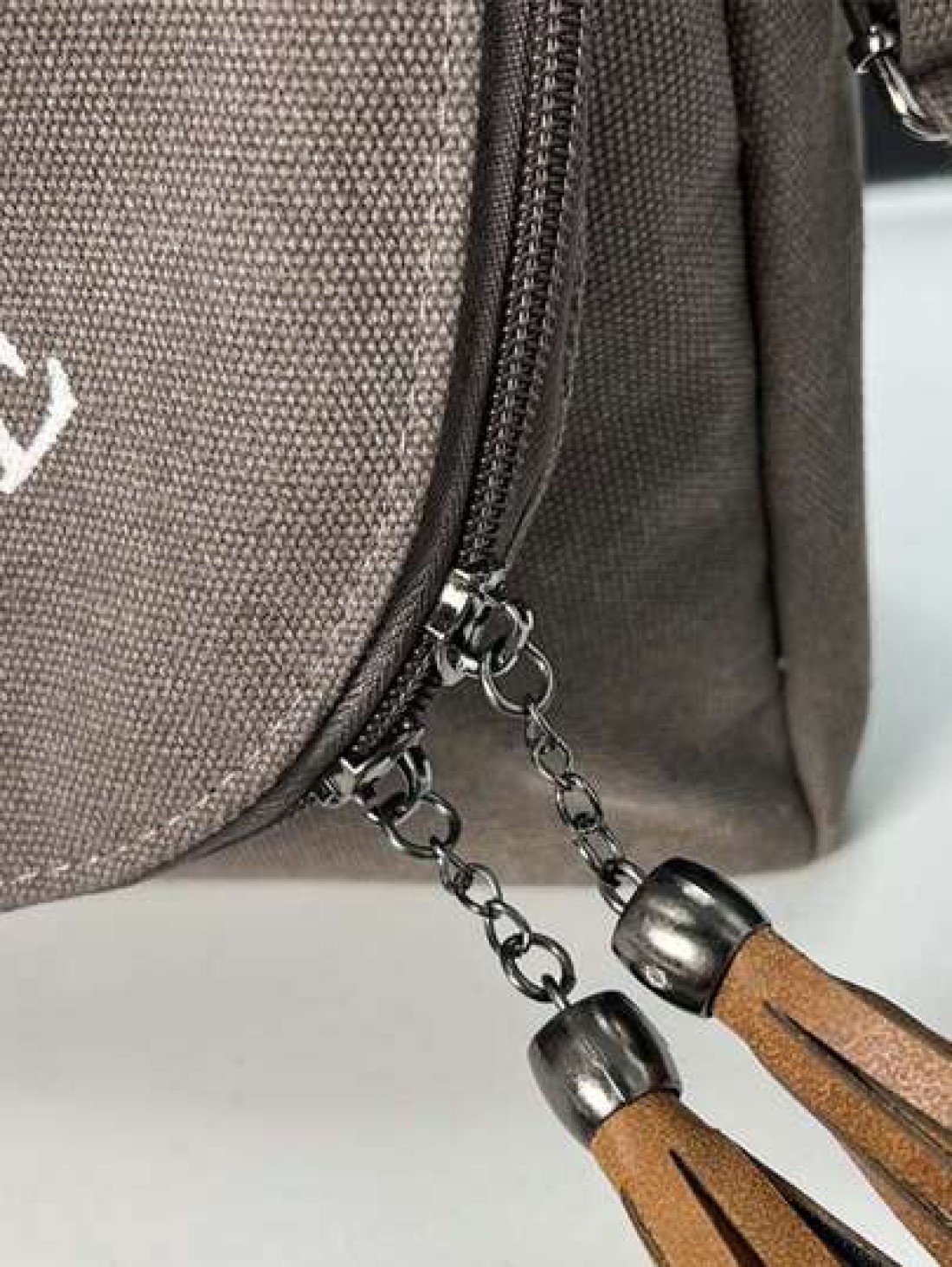Pentagram Crossbody Bag Tassel Zipper Design Retro Classic Men Shoulder Bag Suitable For Hiking Commuting Travel School Sling Bag