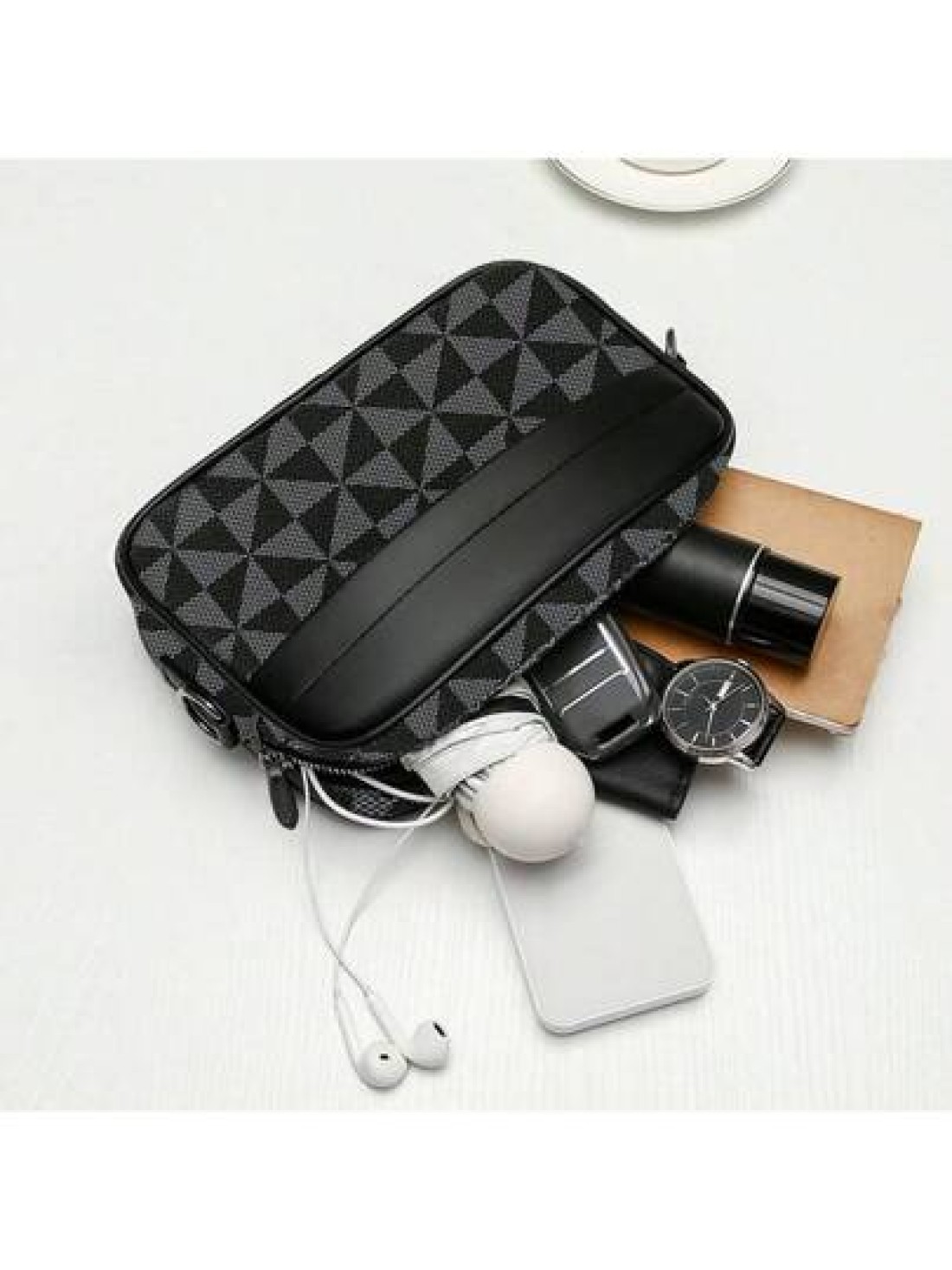 Men s Satchel Bag Fashion Casual Messenger Bag Shoulder Bag Square Small Crossbody Bag Pu Leather Water Proof Multi Functional Casual Casual Business College Boy Bag Sport Casual Postman Boy Tote Bag