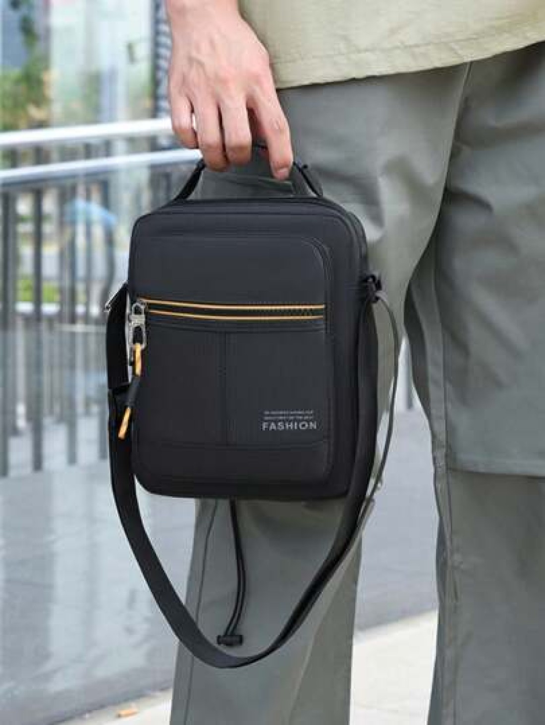 Crossbody Bag Men s Shoulder Bag Casual Backpack Waterproof Oxford Cloth Bag Travel Business Shoulder Bag Small Bag Canvas Men s Bag