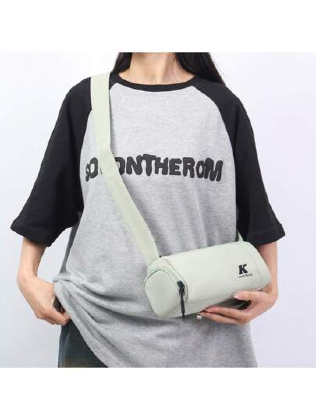 New Fashionable Versatile Men s Diagonal Shoulder Bag Sports Backpack Collegiate Style