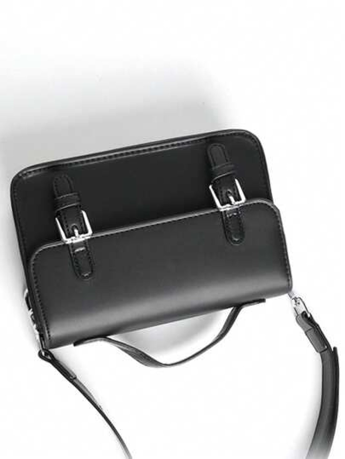 Messenger Casual PU Leather Unisex Shoulder Bag Large Capacity Leisure Street Handbag Crossbody Bag