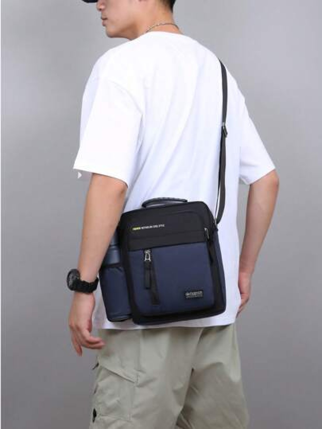 Waterproof Crossbody Bag Men s New Casual And Fashionable Shoulder Bag Outdoor Travel Exquisite Simple Sports Bag