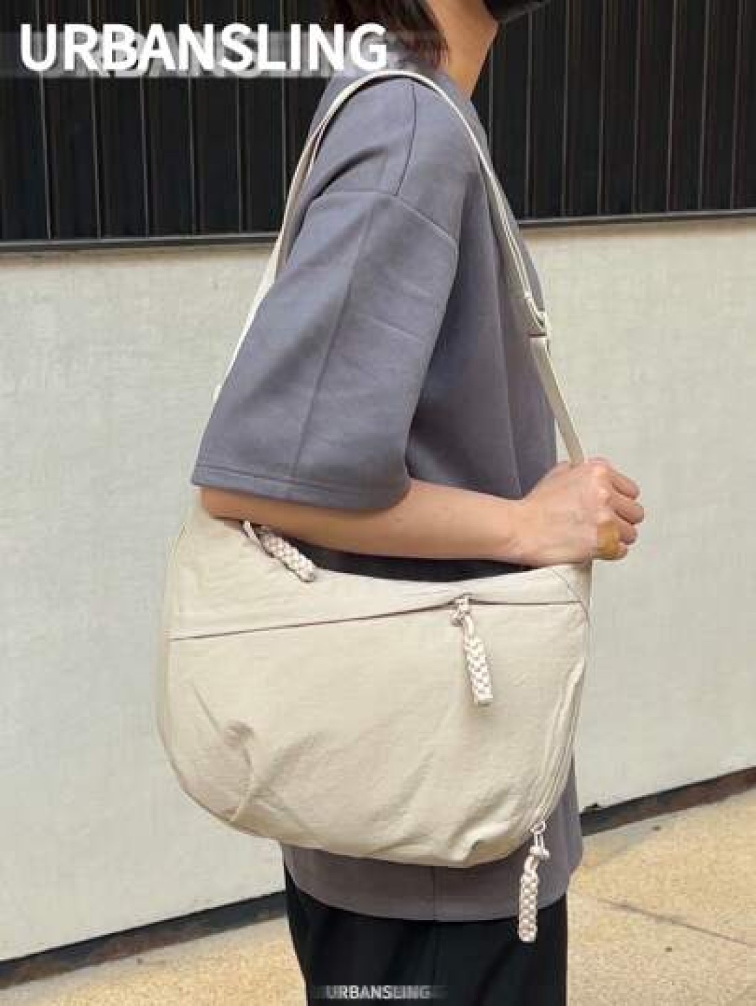 Men s Stylish Solid Color Large Capacity Crossbody Bag Business Commuter Simple Chic Shoulder Bag Streetwear Dumpling Bag Outdoor Activities Convenient Travel Sling Bag Multi Pocket Suitable For High