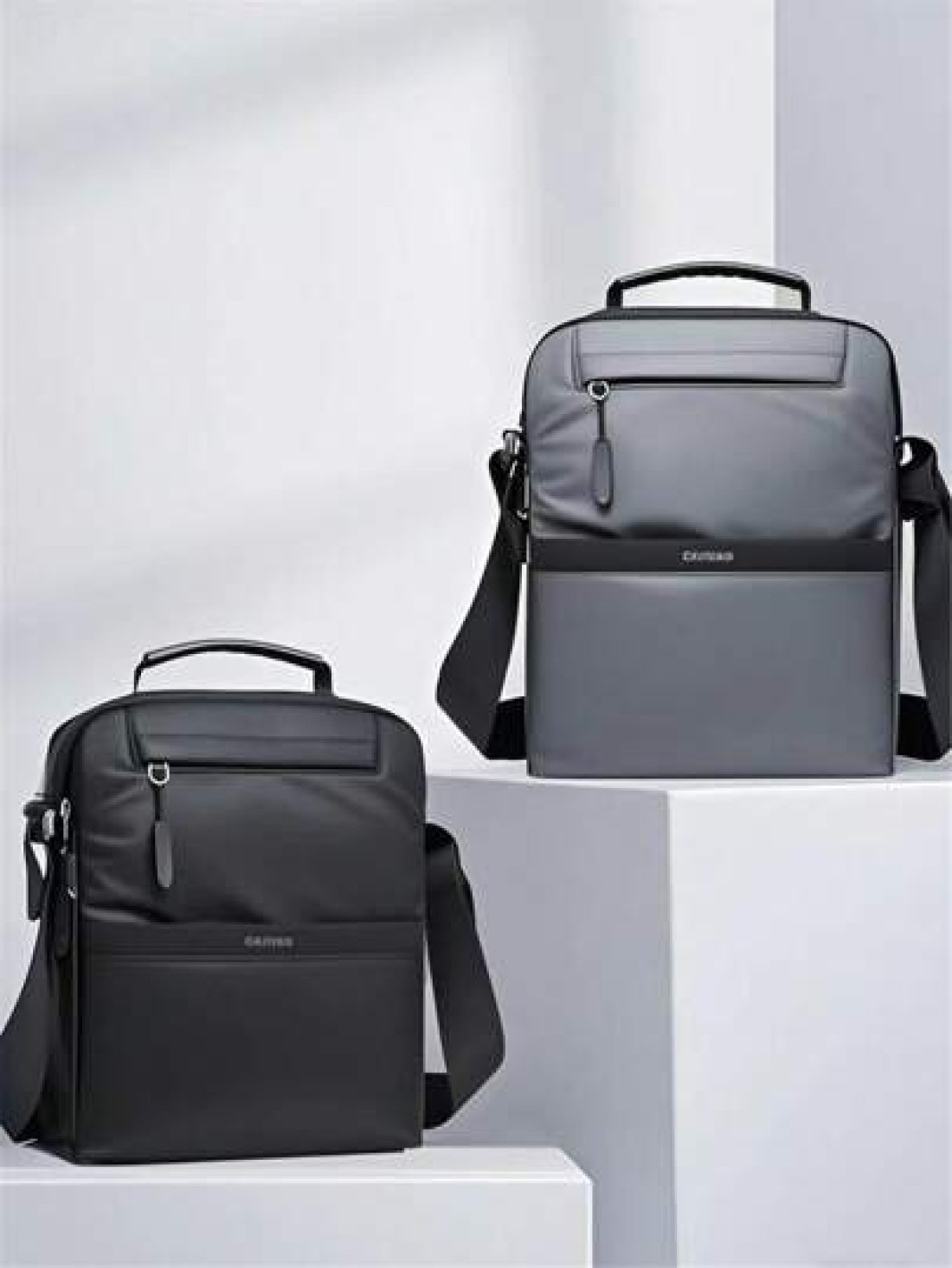 New Fashionable Simple Men s Bag Crossbody Bag High End Large Capacity Shoulder Bag Outdoor Commuter Backpack